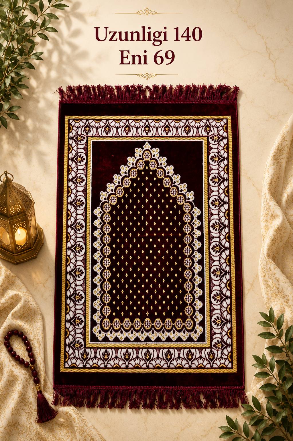 Joynamoz to'q qizil rangli