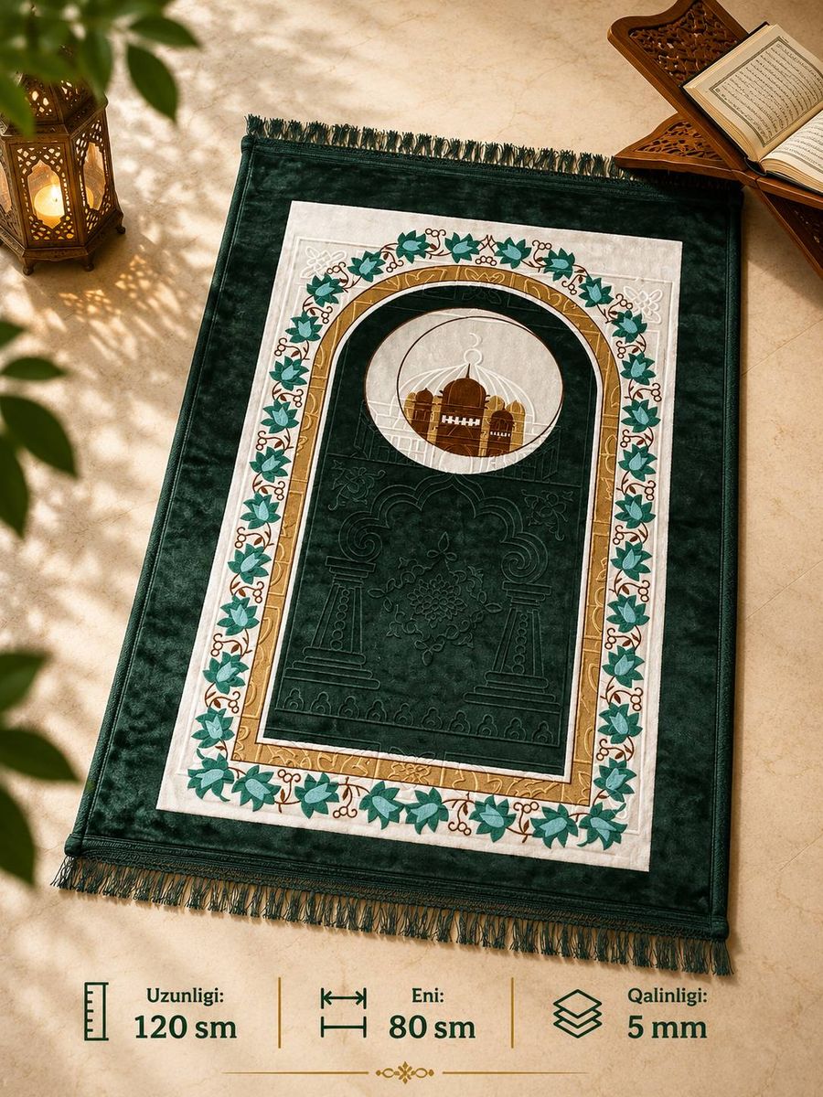 Bambuk Qalin Joynamoz Yashil Rangli